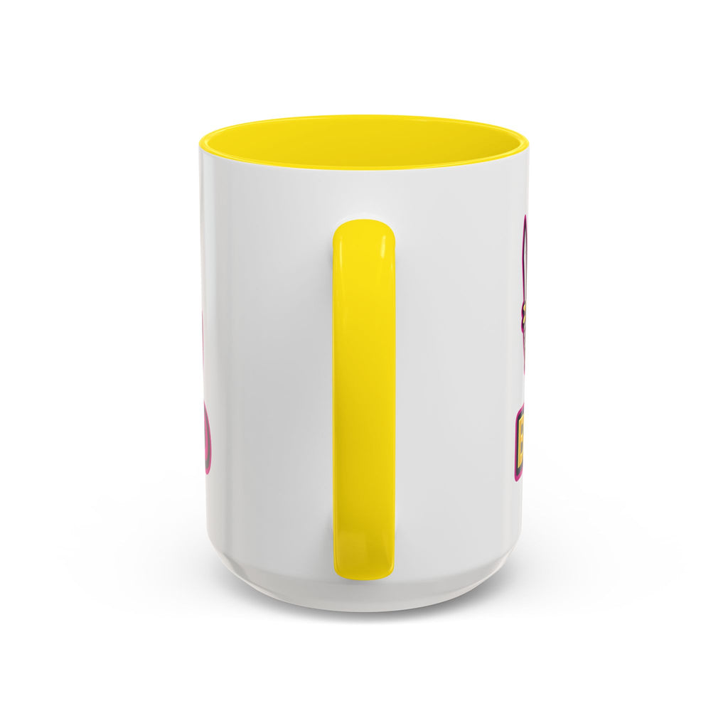 Skull Knight Logo Accent Coffee Mug (11/15oz) — BOZ3D Gaming Drinkware