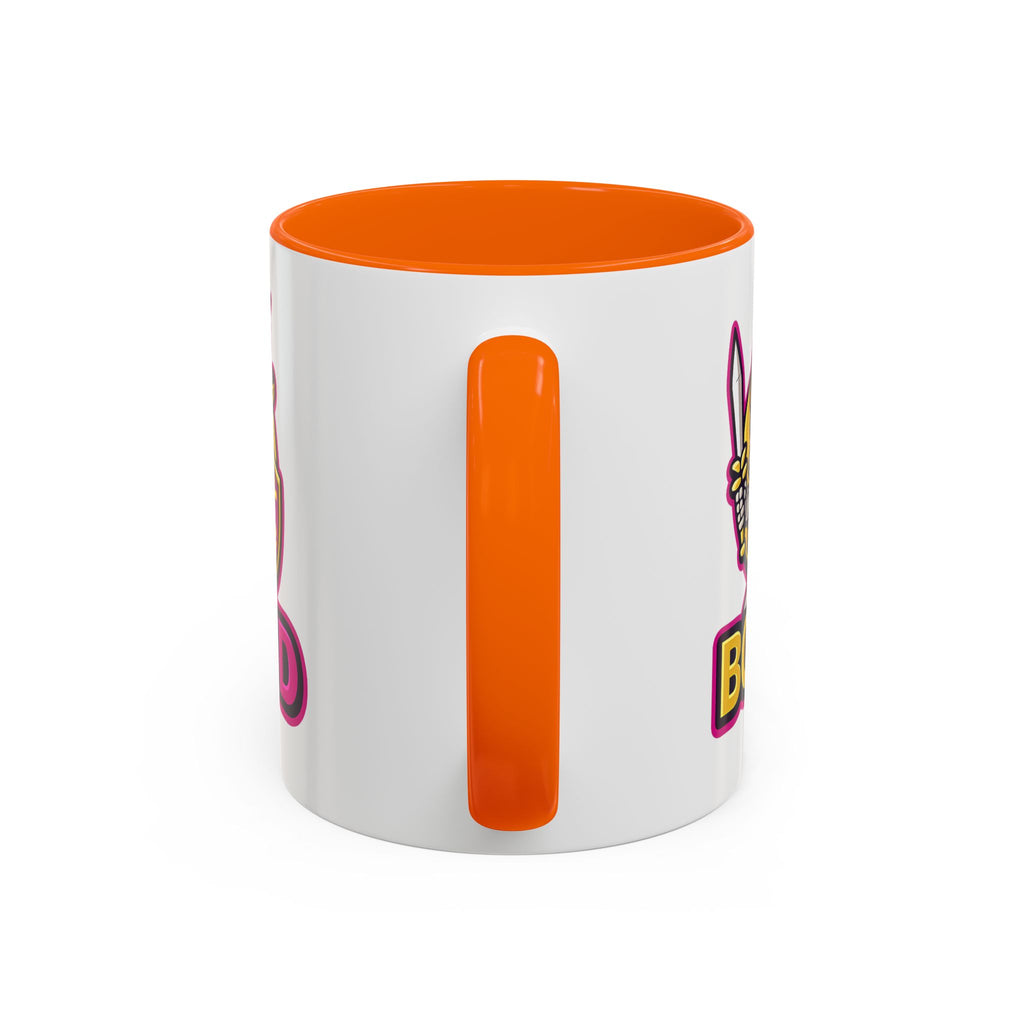 Skull Knight Logo Accent Coffee Mug (11/15oz) — BOZ3D Gaming Drinkware