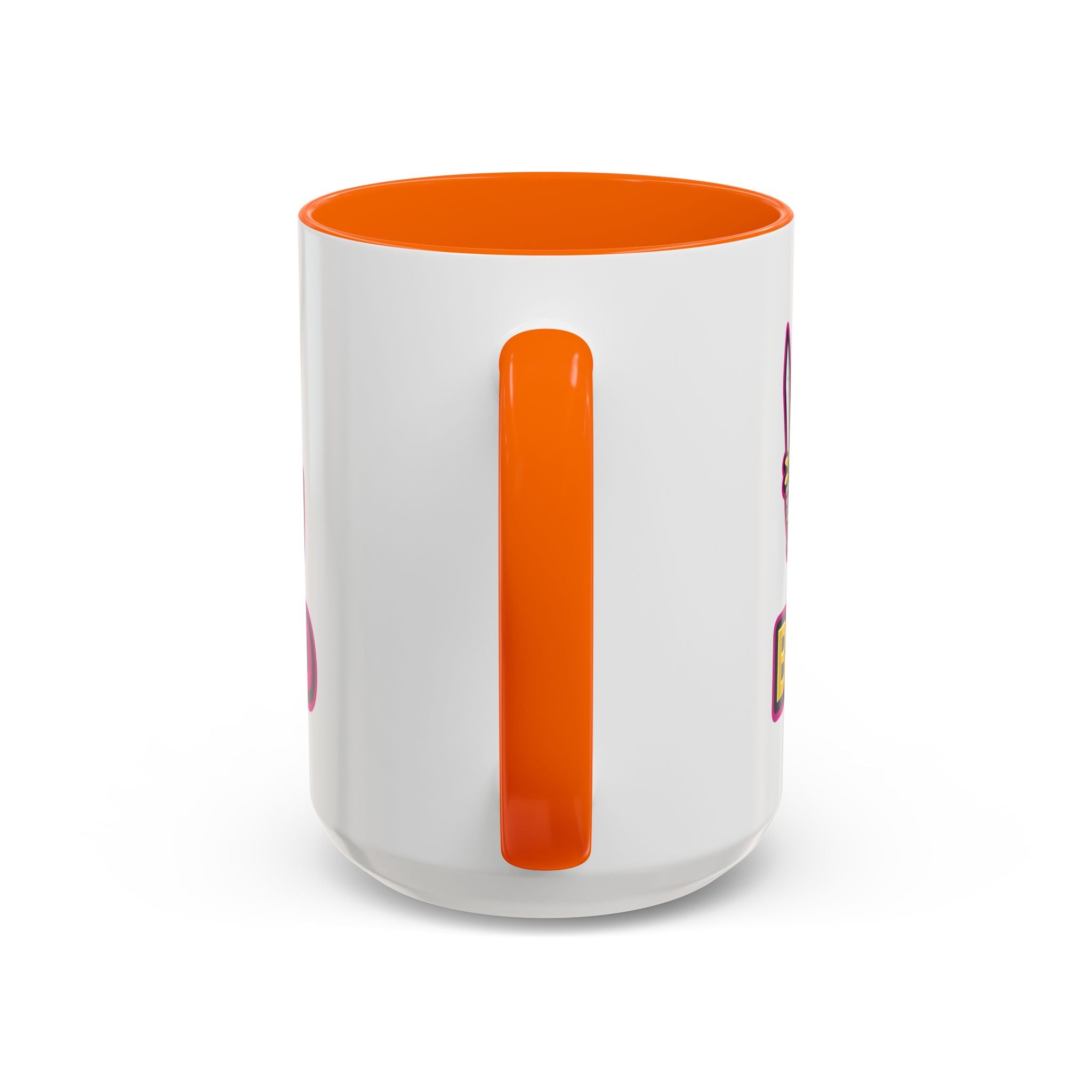 Skull Knight Logo Accent Coffee Mug (11/15oz) — BOZ3D Gaming Drinkware