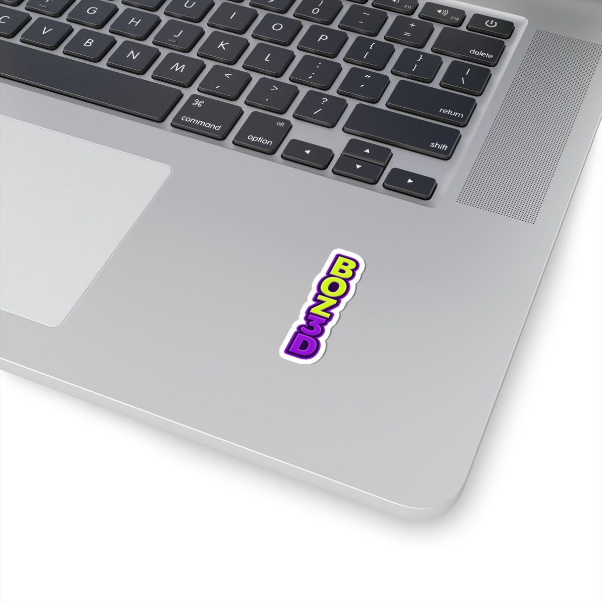 BOZ3D Logo Sticker – Purple & GreenEdition