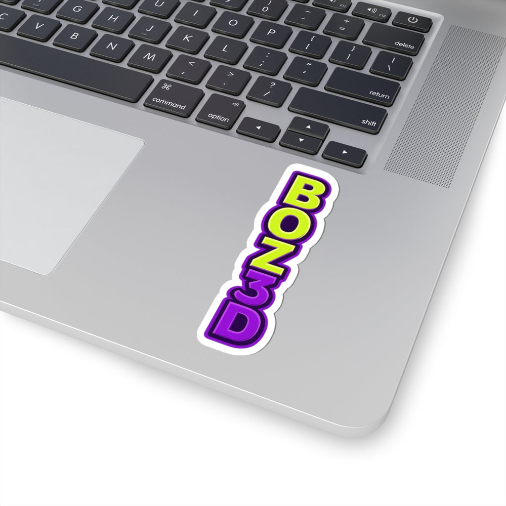 BOZ3D Logo Sticker – Purple & GreenEdition
