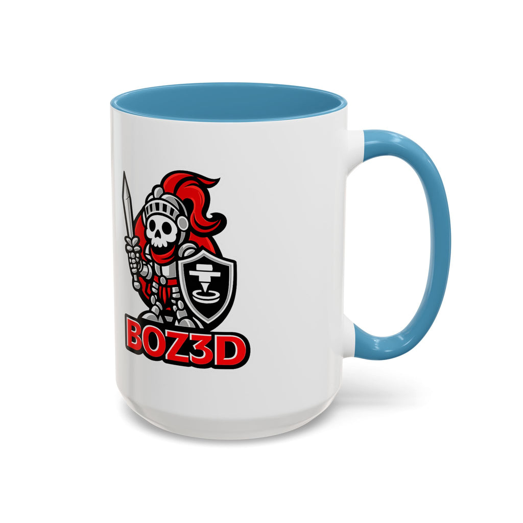 BOZ3D Skeleton Knight Coffee Mug (11/15oz) - Gamer & 3D Printing Enthusiast Gift
