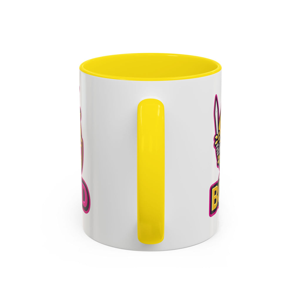 Skull Knight Logo Accent Coffee Mug (11/15oz) — BOZ3D Gaming Drinkware