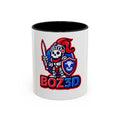Boz3D Knight Skull Coffee Mug — Gaming Logo Accent Mug (11/15oz)