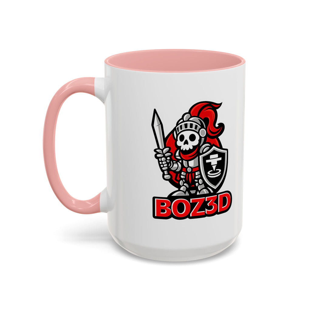 BOZ3D Skeleton Knight Coffee Mug (11/15oz) - Gamer & 3D Printing Enthusiast Gift