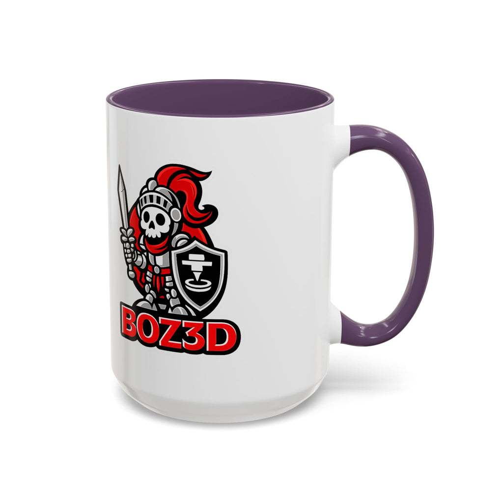 BOZ3D Skeleton Knight Coffee Mug (11/15oz) - Gamer & 3D Printing Enthusiast Gift