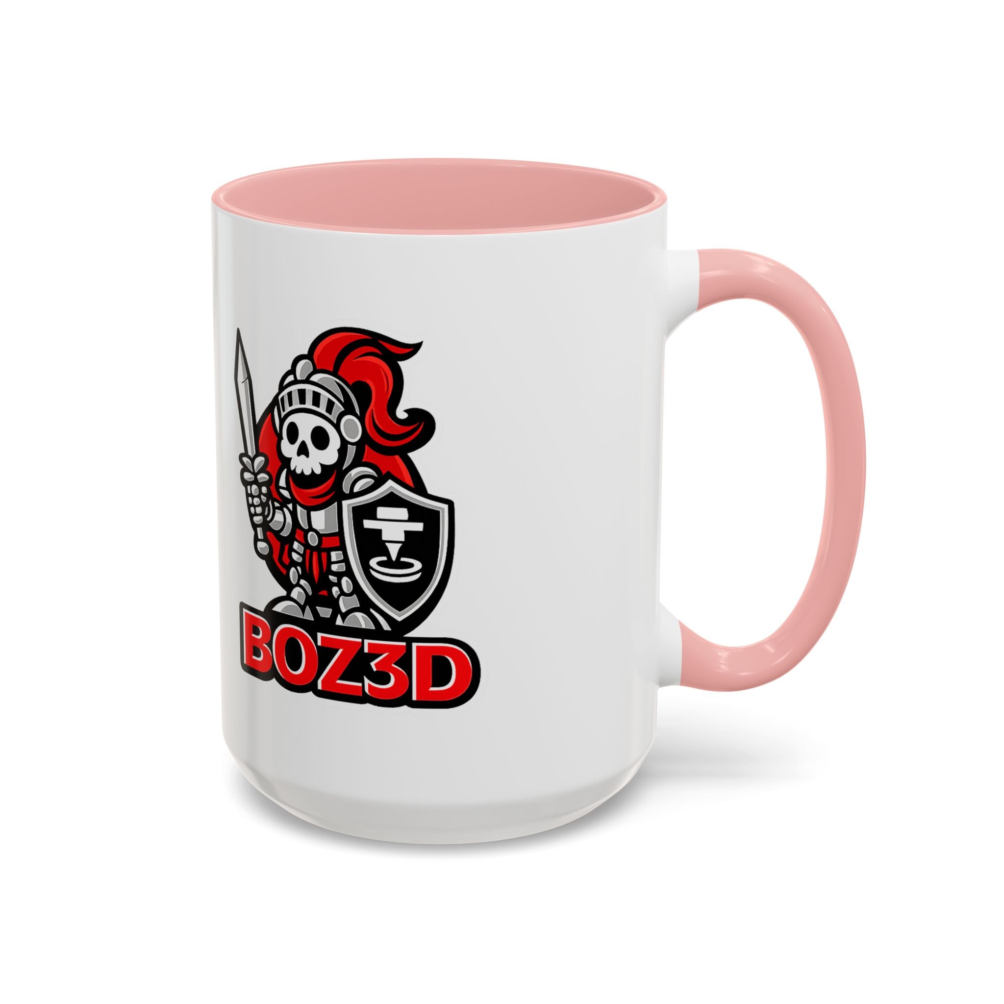 BOZ3D Skeleton Knight Coffee Mug (11/15oz) - Gamer & 3D Printing Enthusiast Gift