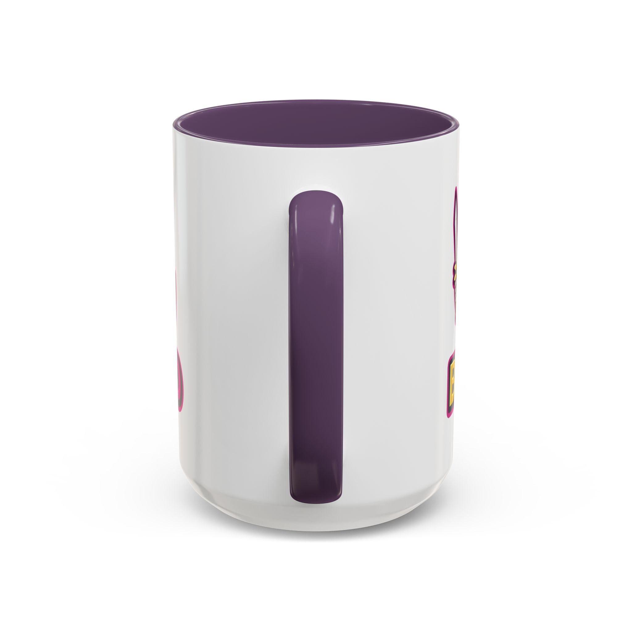 Skull Knight Logo Accent Coffee Mug (11/15oz) — BOZ3D Gaming Drinkware