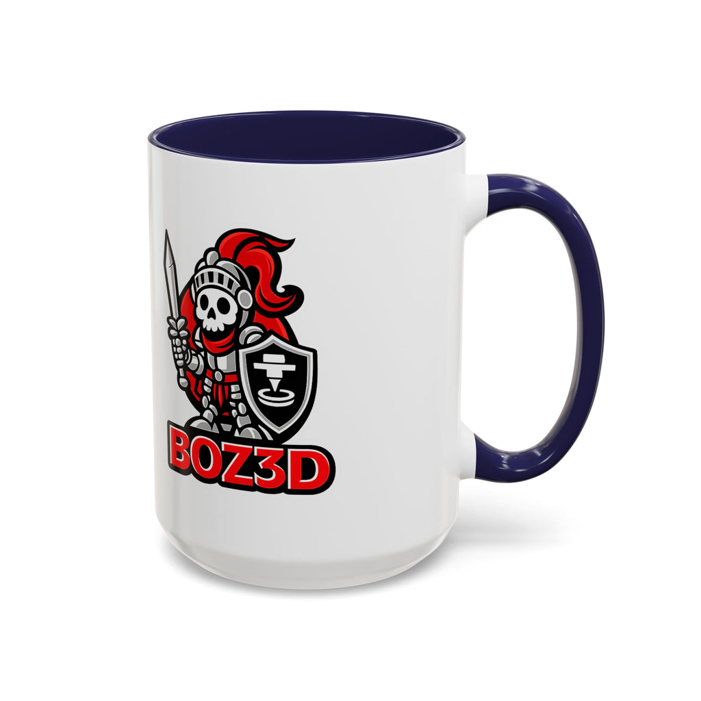 BOZ3D Skeleton Knight Coffee Mug (11/15oz) - Gamer & 3D Printing Enthusiast Gift