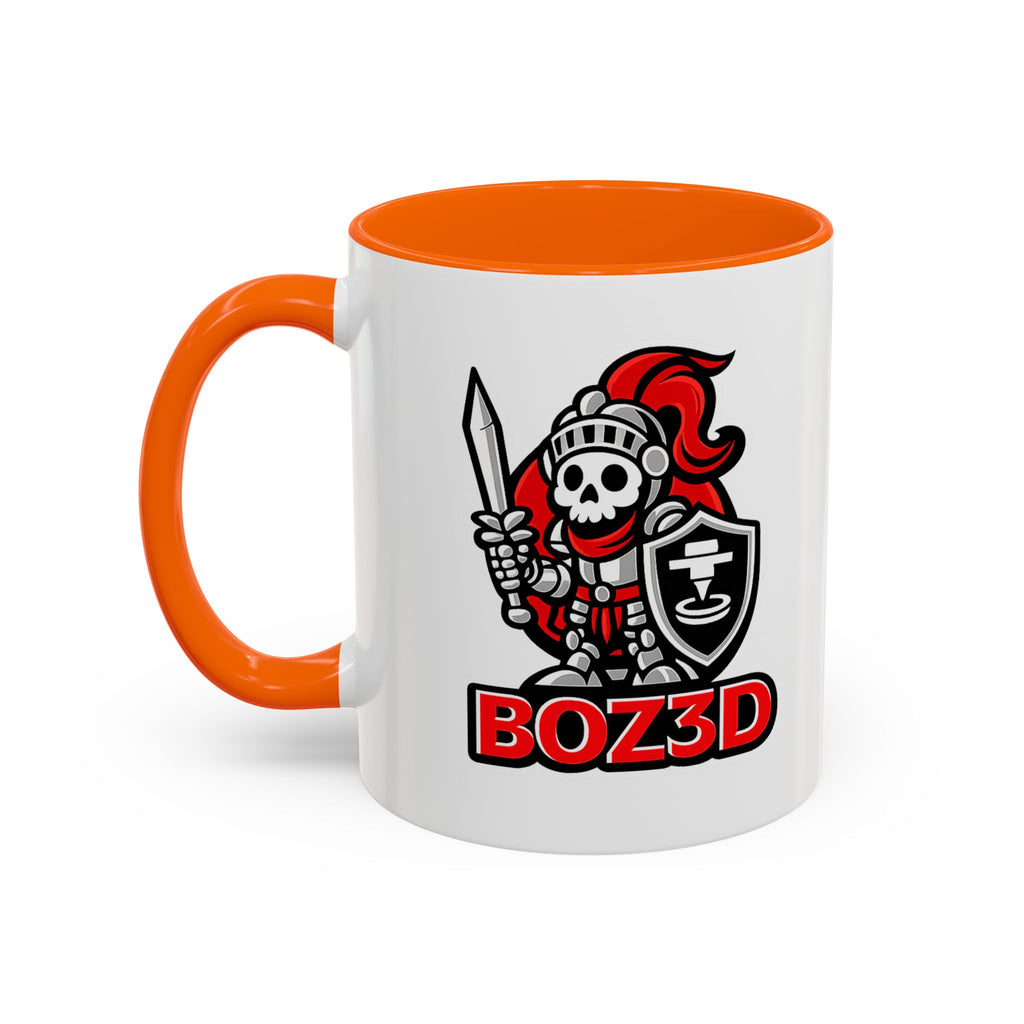 BOZ3D Skeleton Knight Coffee Mug (11/15oz) - Gamer & 3D Printing Enthusiast Gift