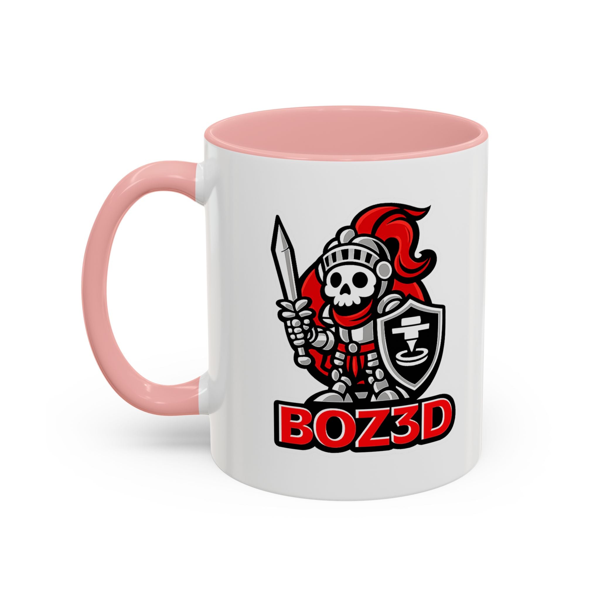 BOZ3D Skeleton Knight Coffee Mug (11/15oz) - Gamer & 3D Printing Enthusiast Gift
