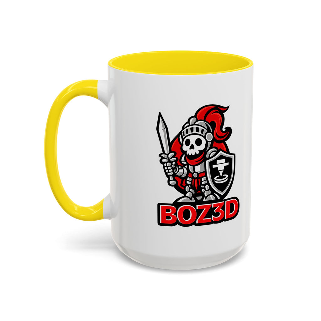 BOZ3D Skeleton Knight Coffee Mug (11/15oz) - Gamer & 3D Printing Enthusiast Gift