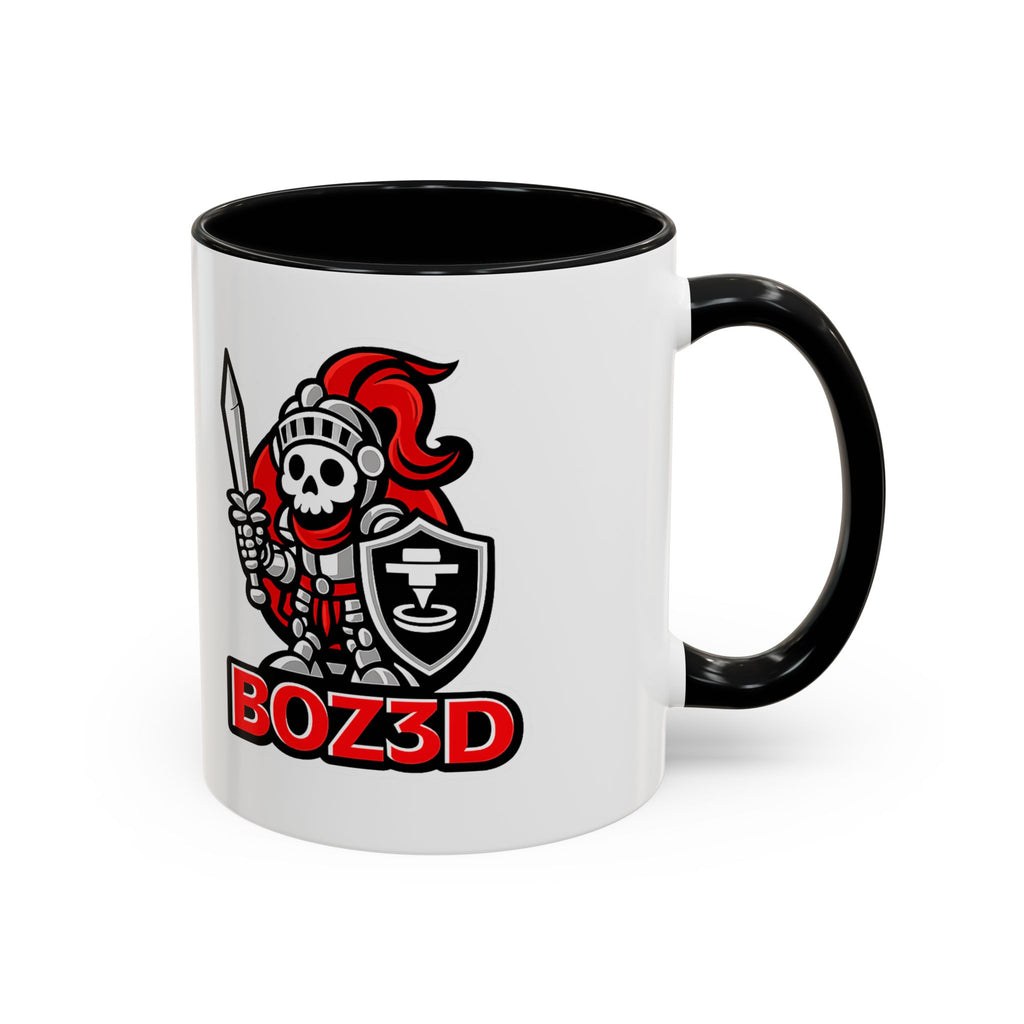 BOZ3D Skeleton Knight Coffee Mug (11/15oz) - Gamer & 3D Printing Enthusiast Gift