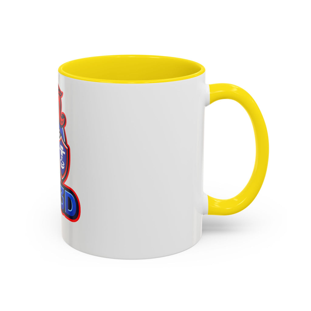 Boz3D Knight Skull Coffee Mug — Gaming Logo Accent Mug (11/15oz)