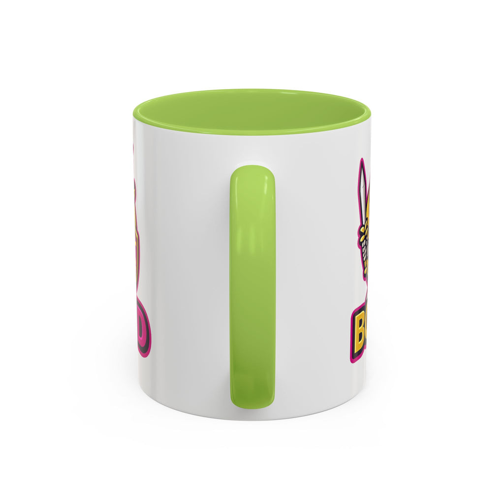 Skull Knight Logo Accent Coffee Mug (11/15oz) — BOZ3D Gaming Drinkware