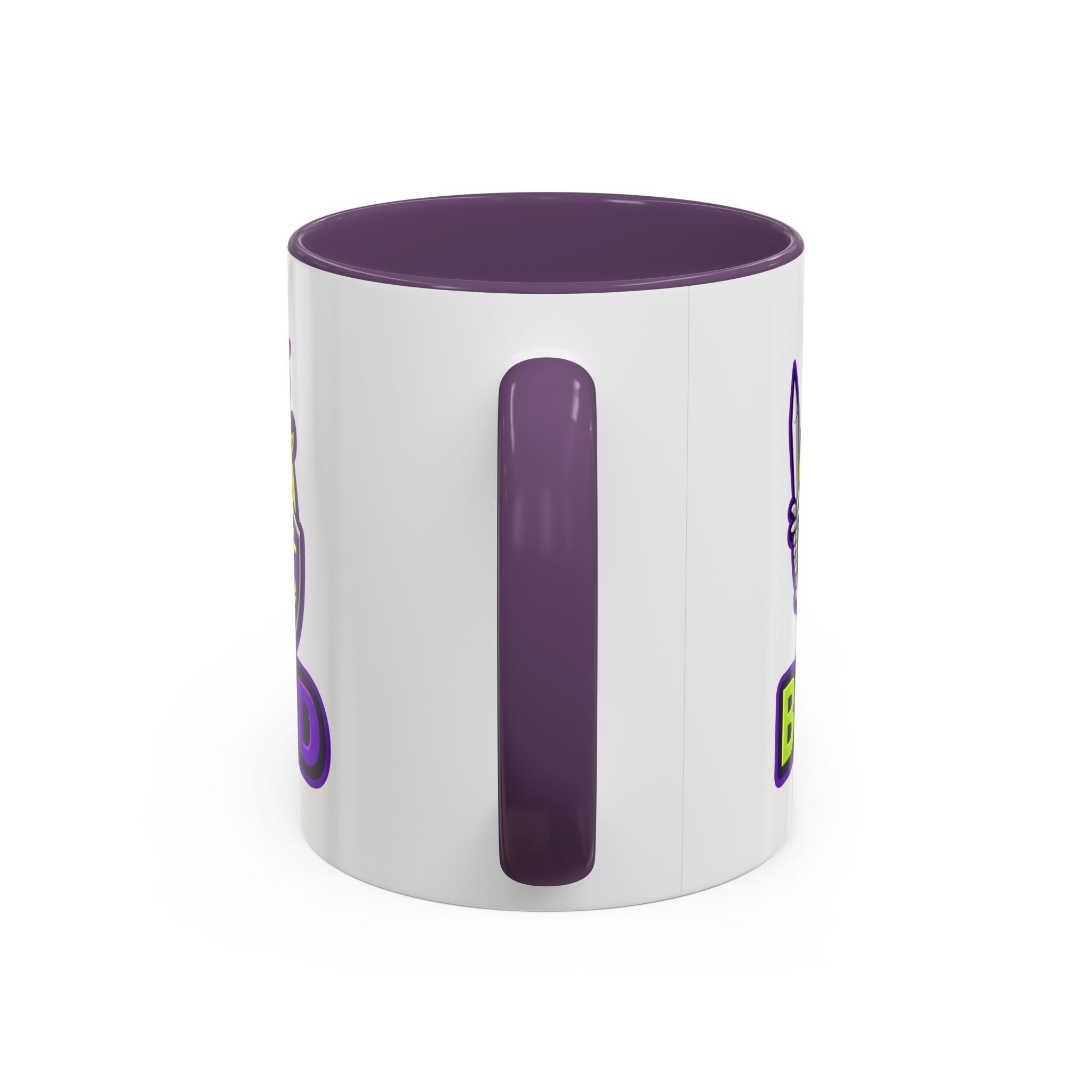 Boz3D Knight Logo Accent Coffee Mug — Gamer/Streamer Skull Knight Design (11/15oz)