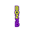 BOZ3D Logo Sticker – Purple & GreenEdition