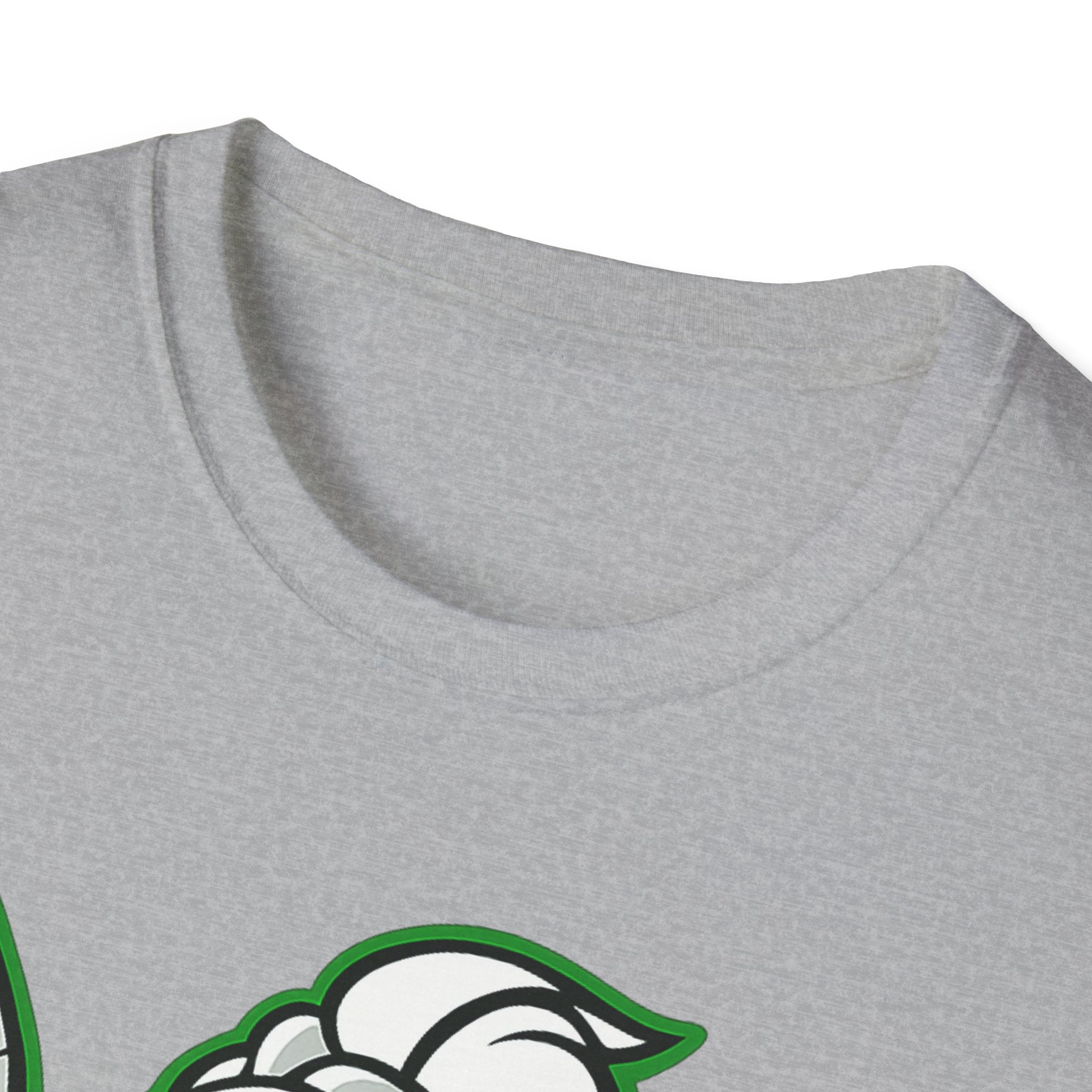 BOZ3D Skeleton Knight Color Logo T-Shirt | White & Green 3D Printing Maker Tee