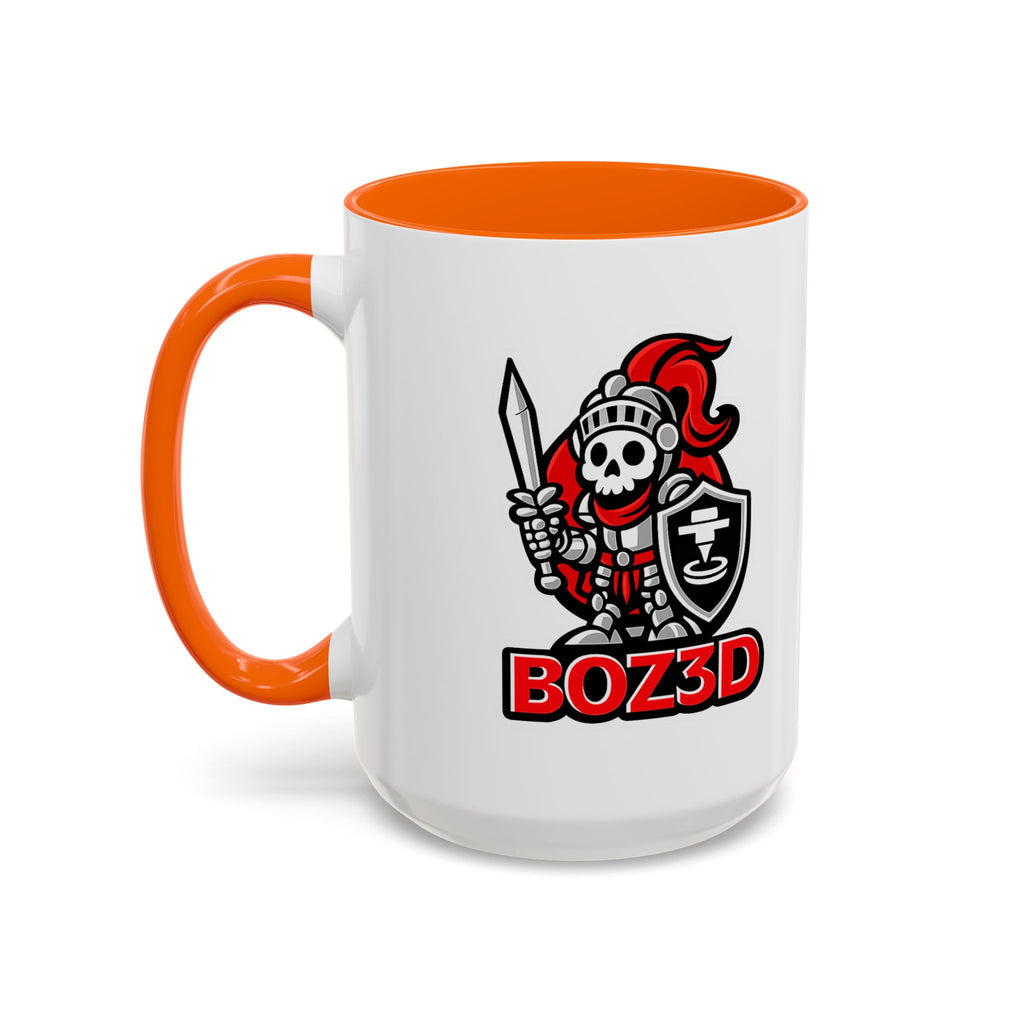 BOZ3D Skeleton Knight Coffee Mug (11/15oz) - Gamer & 3D Printing Enthusiast Gift