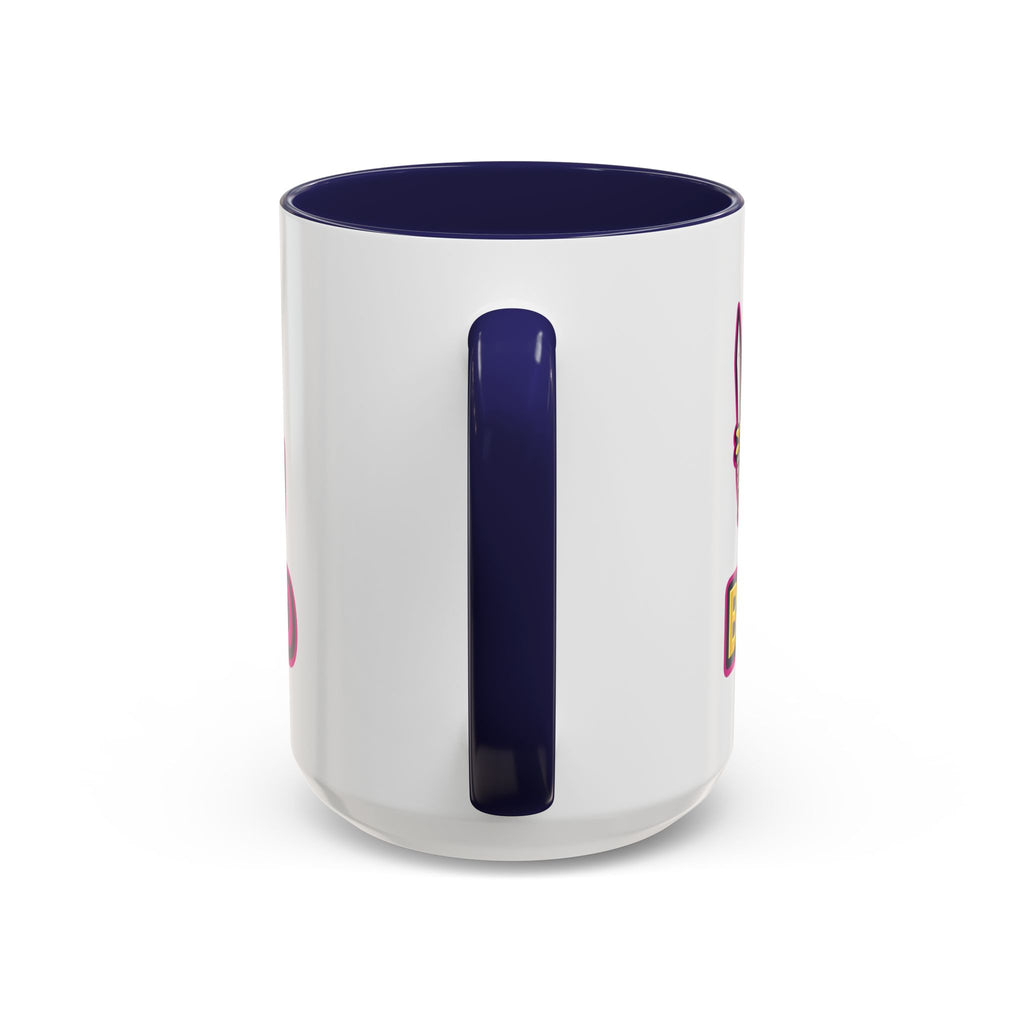 Skull Knight Logo Accent Coffee Mug (11/15oz) — BOZ3D Gaming Drinkware