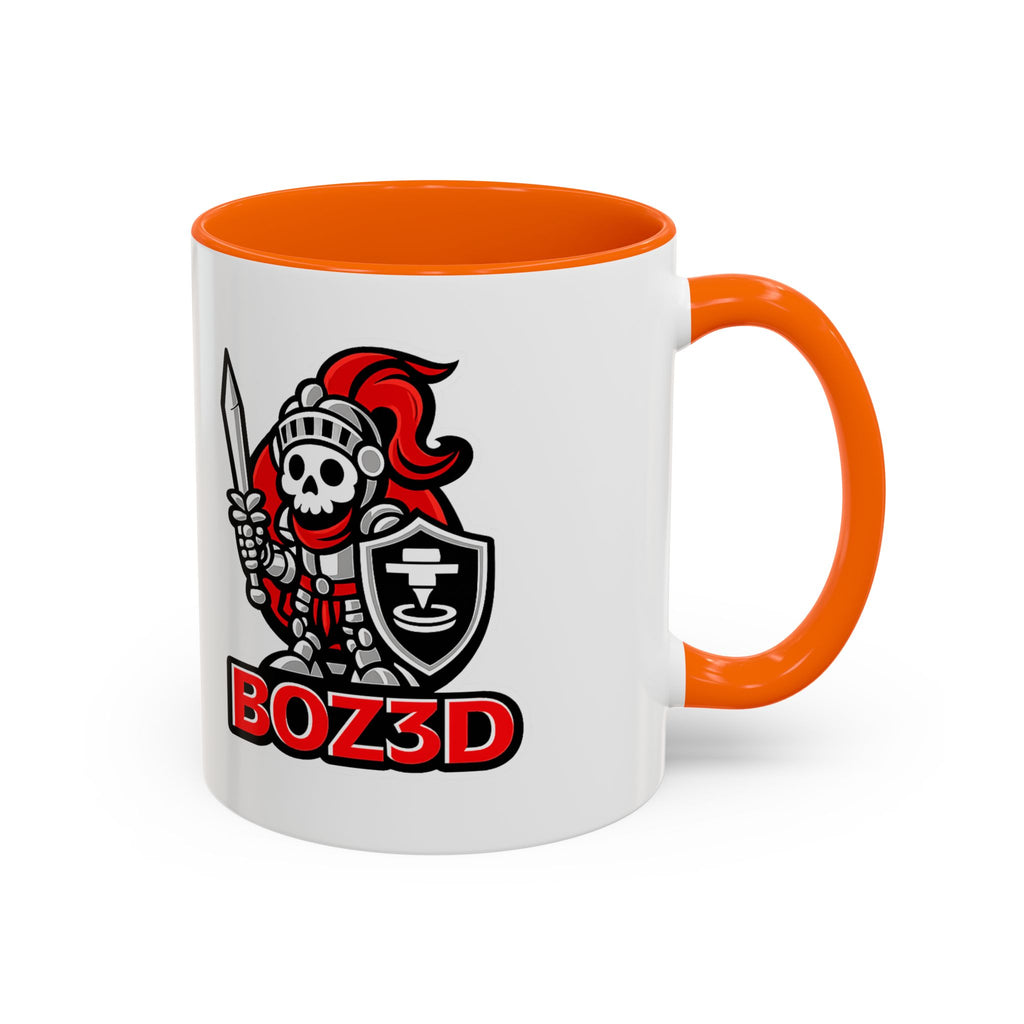 BOZ3D Skeleton Knight Coffee Mug (11/15oz) - Gamer & 3D Printing Enthusiast Gift