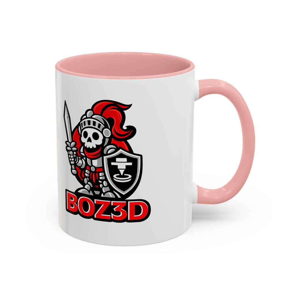 BOZ3D Skeleton Knight Coffee Mug (11/15oz) - Gamer & 3D Printing Enthusiast Gift