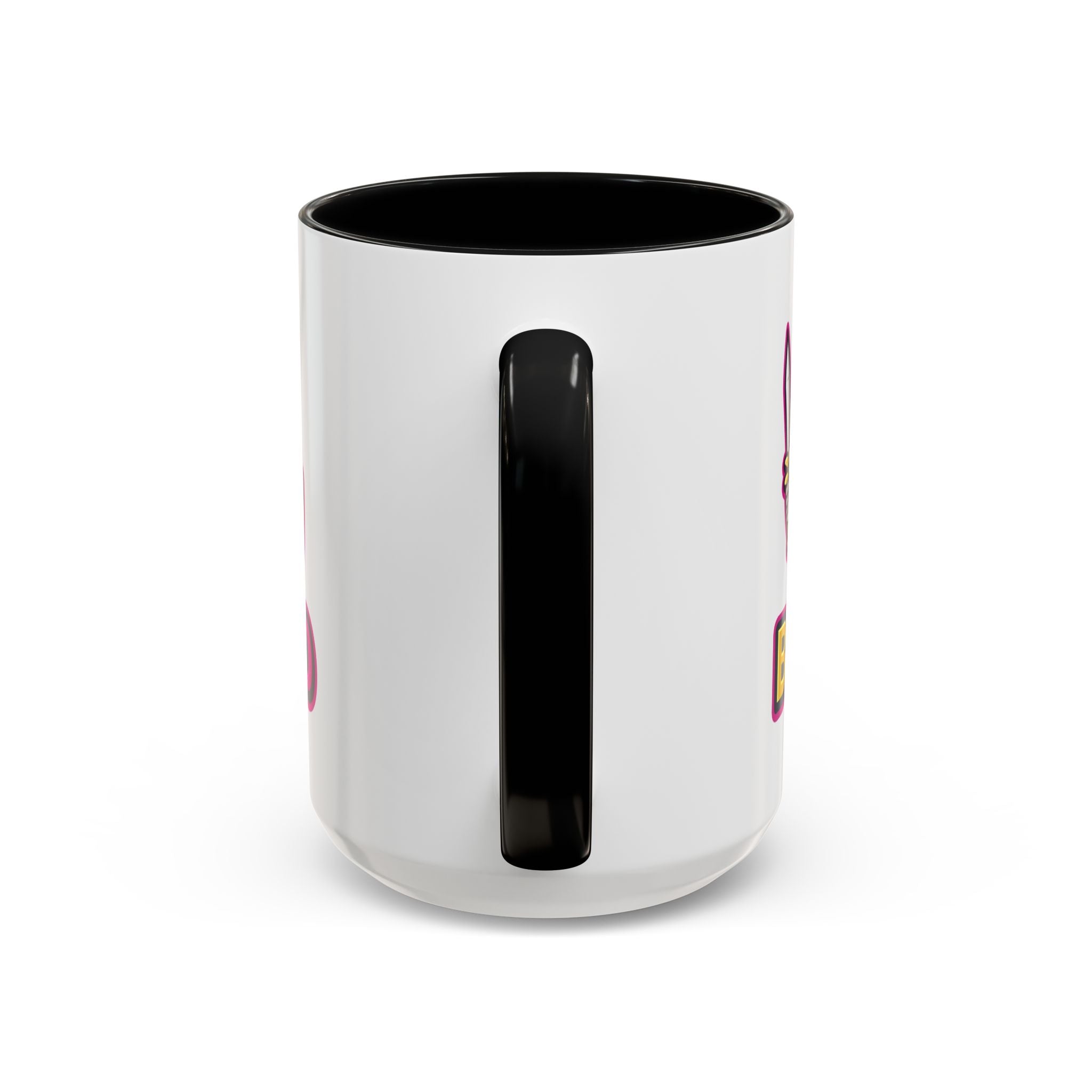 Skull Knight Logo Accent Coffee Mug (11/15oz) — BOZ3D Gaming Drinkware